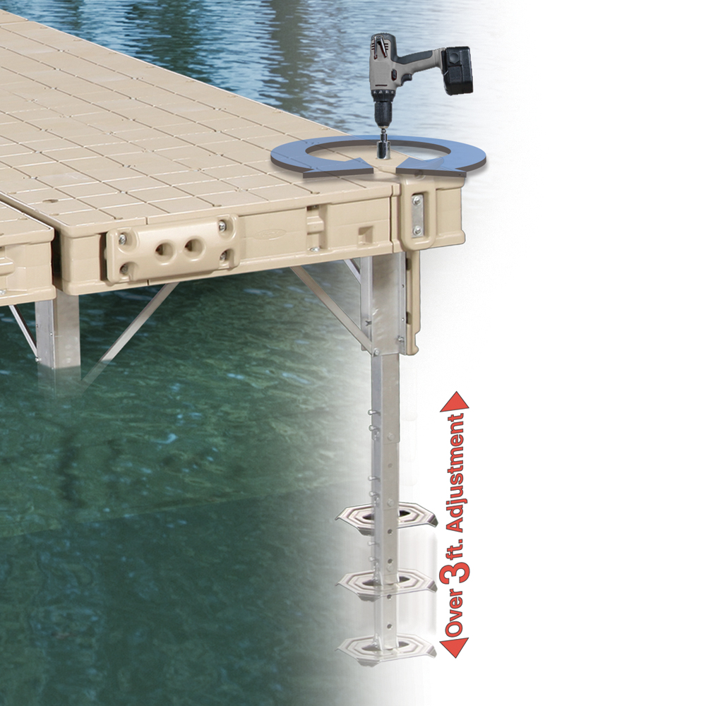 Premium Adjustable Dock Leg. Picture 2