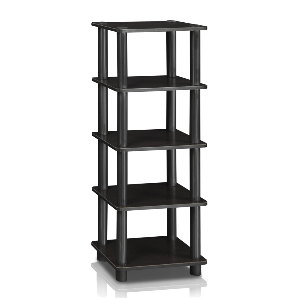 LACi 4-Bins System Rack, Espresso. Picture 3