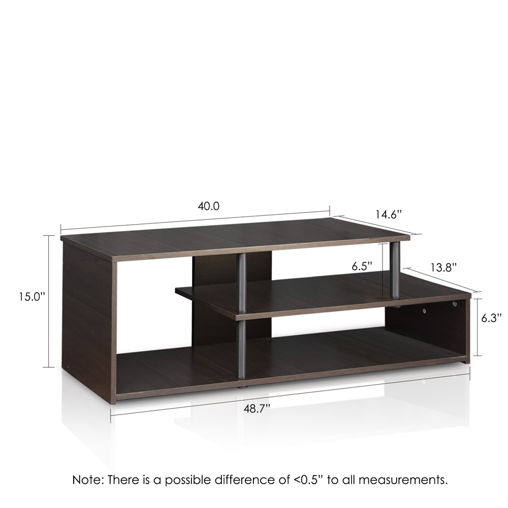 Econ Low Rise TV Stand, Espresso. Picture 2
