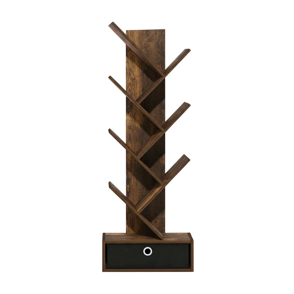 Wooden bookcase with spacious shelves and sturdy construction. Picture 4