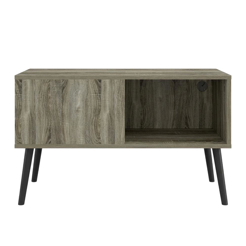 Light Wood Mid Century TV Stand for TVs Up to 40 with Wood Legs. Picture 4