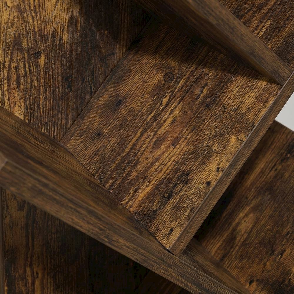 Wooden bookcase with spacious shelves and sturdy construction. Picture 5