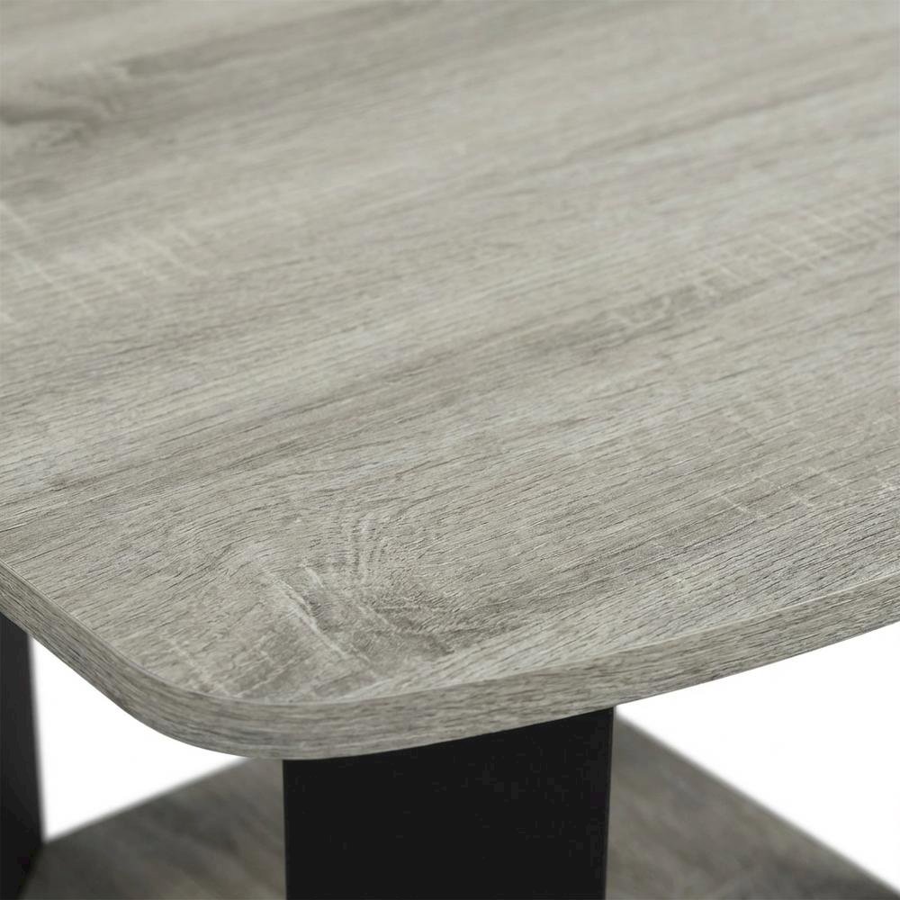 French Oak Grey, End Side Table, Quality Build, Durable Wood Frame. Picture 6