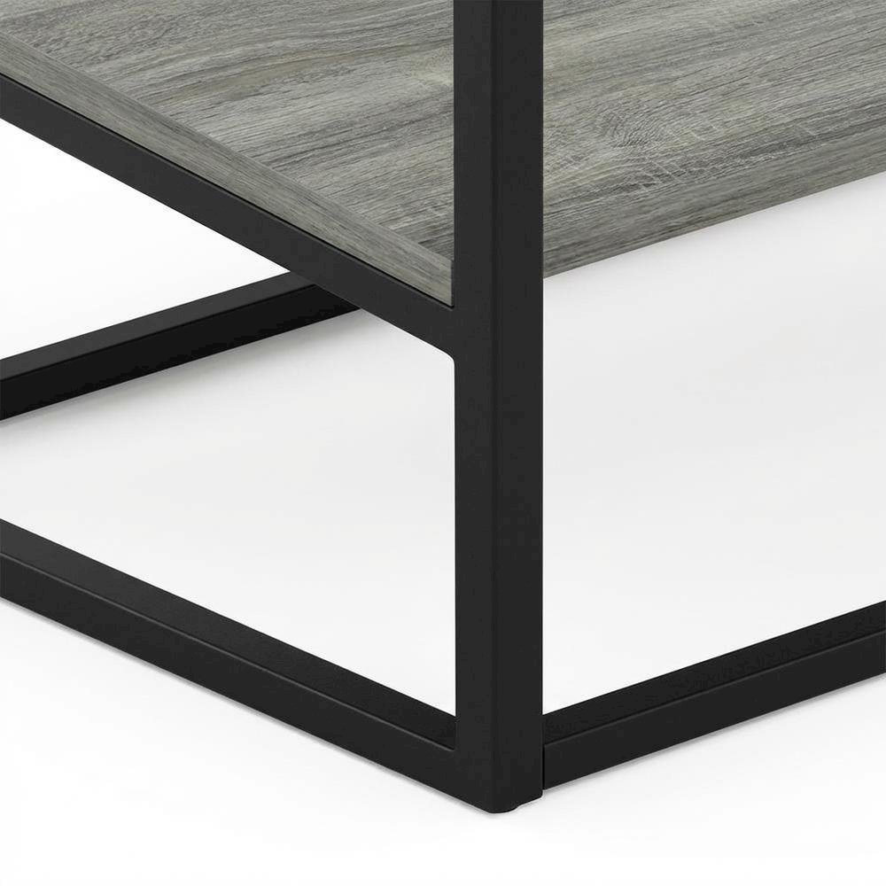 Modern TV Stand for 65 Inch TV with Wood Construction and Elegant Grey Finish. Picture 6