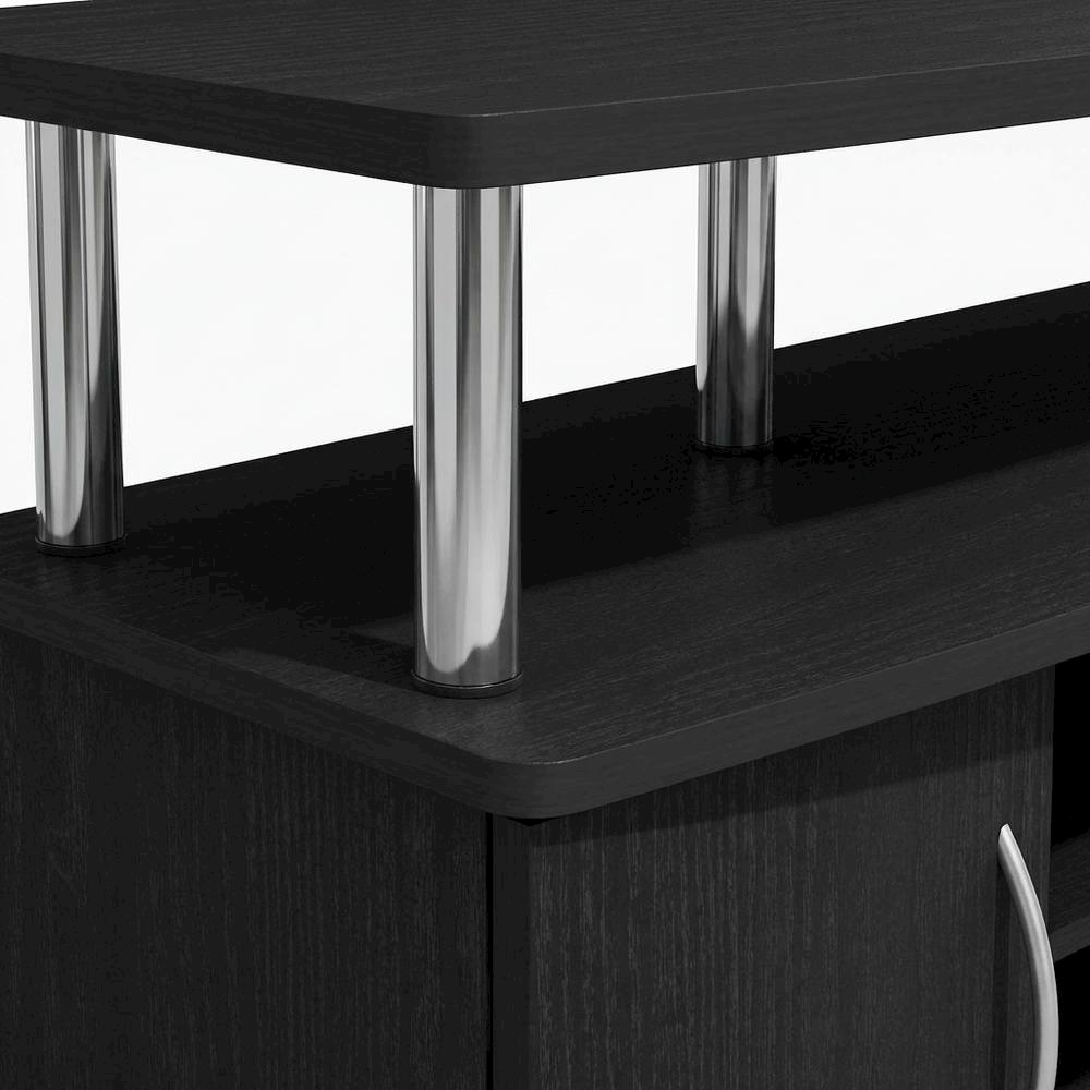 Dark Americano Large Entertainment Center for TVs up to 55 inches. Picture 6
