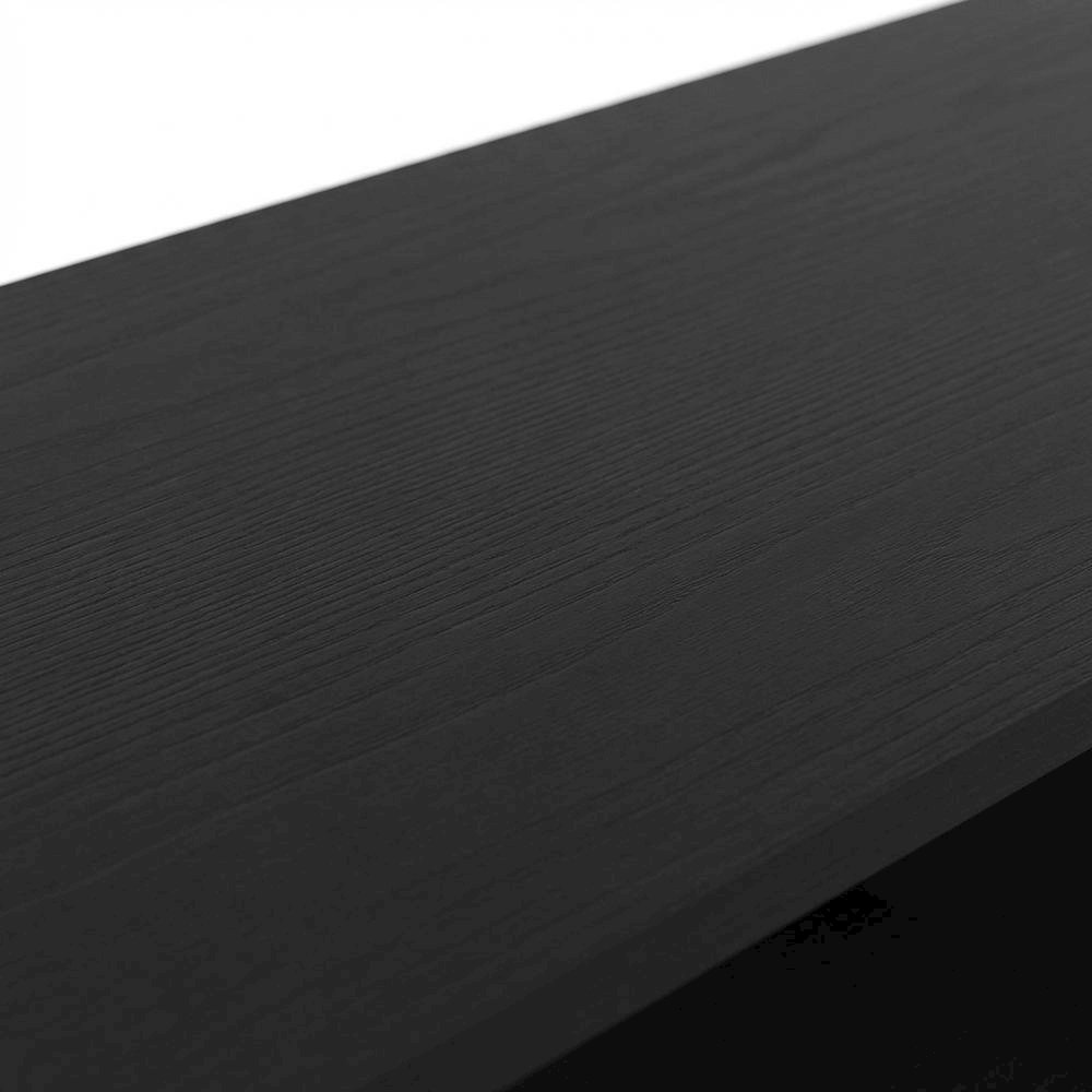 Modern TV Stand for 65-Inch Screens with Metal and Wood Finish. Picture 5