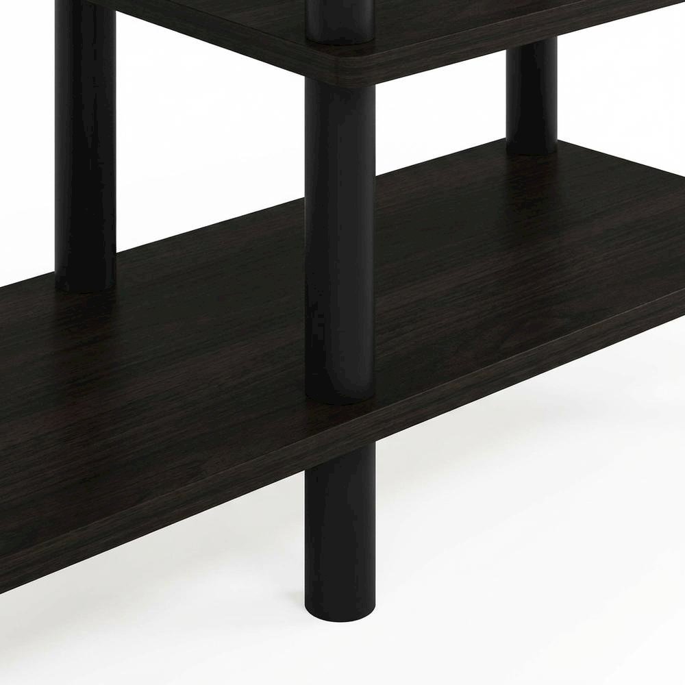 Espresso Wooden Entertainment Center for TVs up to 80 Inches with Ample Storage. Picture 6