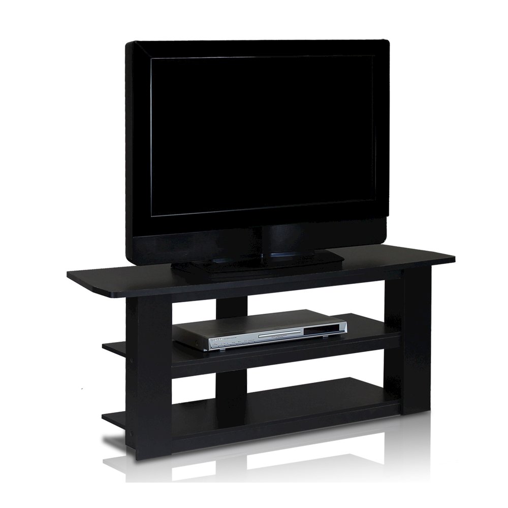 Parsons 42-in TV Entertainment Center, Black. Picture 3