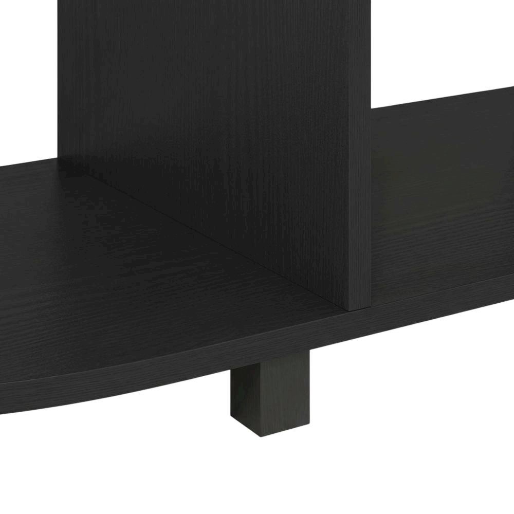 Entertainment Center Stand, Fireplace, TVs up to 55 Inch, Brown Finish. Picture 6