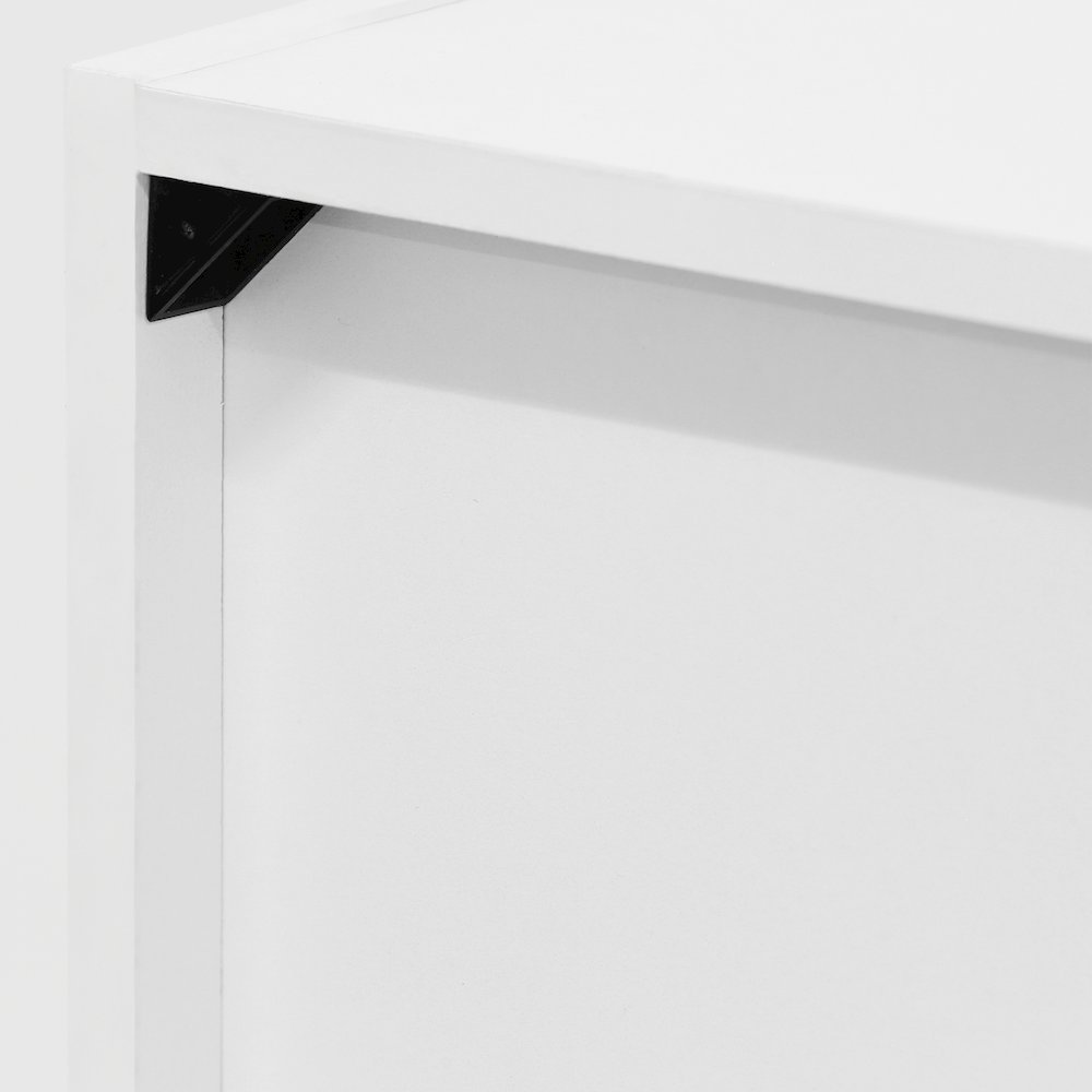 LUDER 5-Cube Kids Book Shelf, Toy Storage, 9.4x19.5x31.5, White. Picture 9
