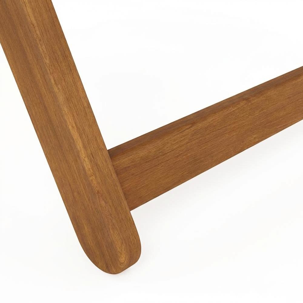 Portable Hardwood Folding Coffee Table, Outdoor Bistro Setting, Sturdy Design. Picture 6