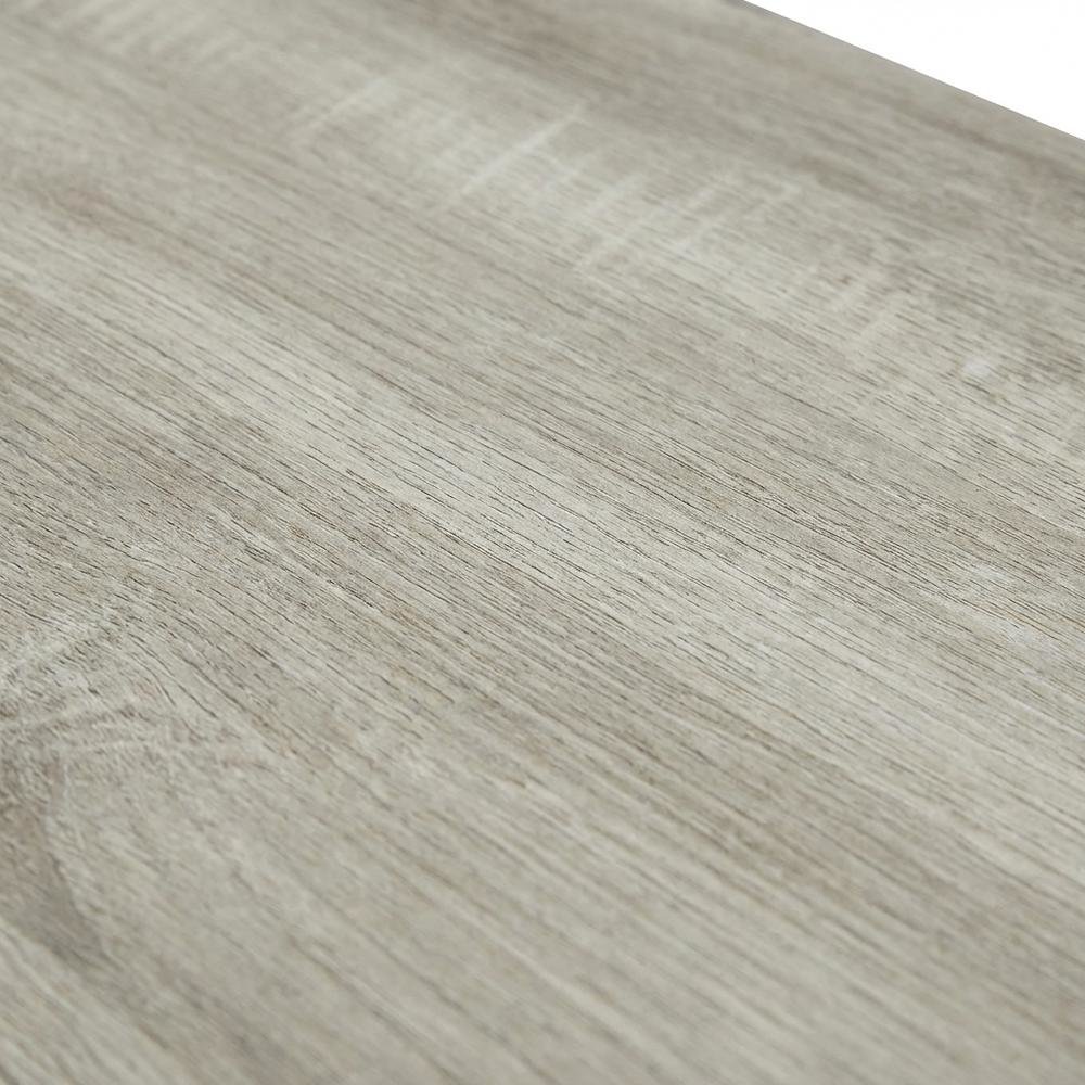French Oak Grey and Black End Table with Modern Style. Picture 5