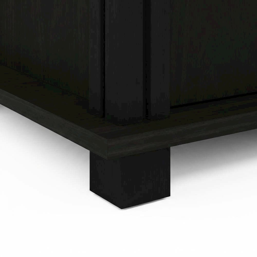 3-Tier End Table Set in Americano and Chrome Finish with Modern Design. Picture 6