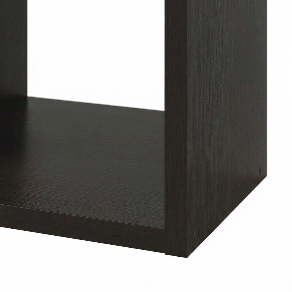 Brown 6-Cube Open Storage Organizer, Modular Shelving Unit. Picture 5