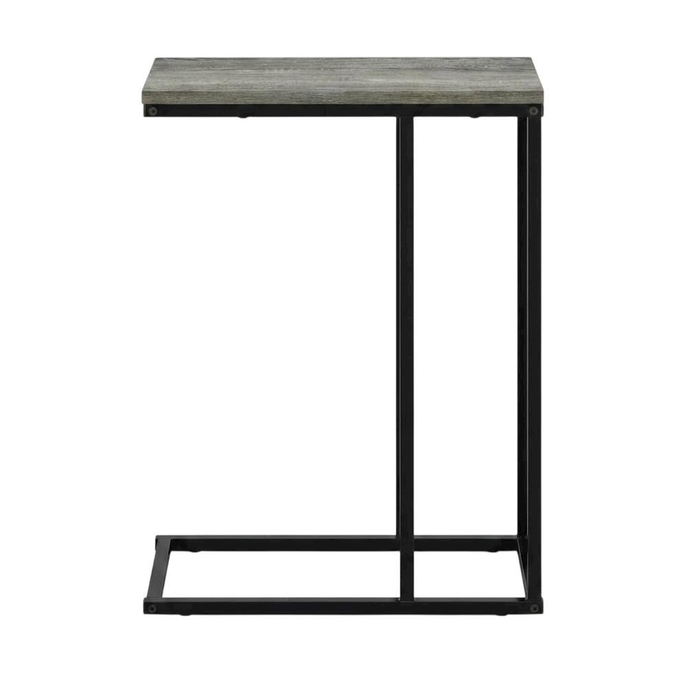 French Oak Grey, Side Table, Quality Build, Durable Wood Frame. Picture 4