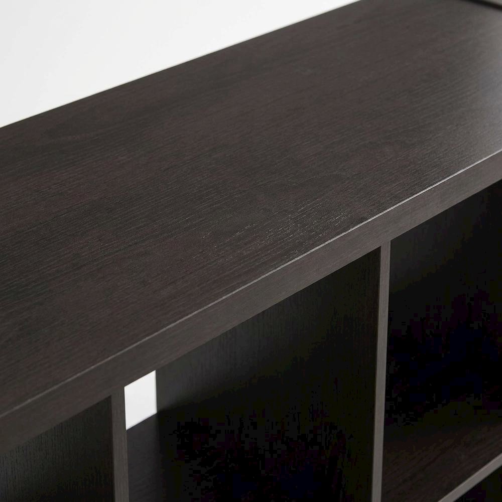 Brown 6-Cube Open Storage Organizer, Modular Shelving Unit. Picture 6