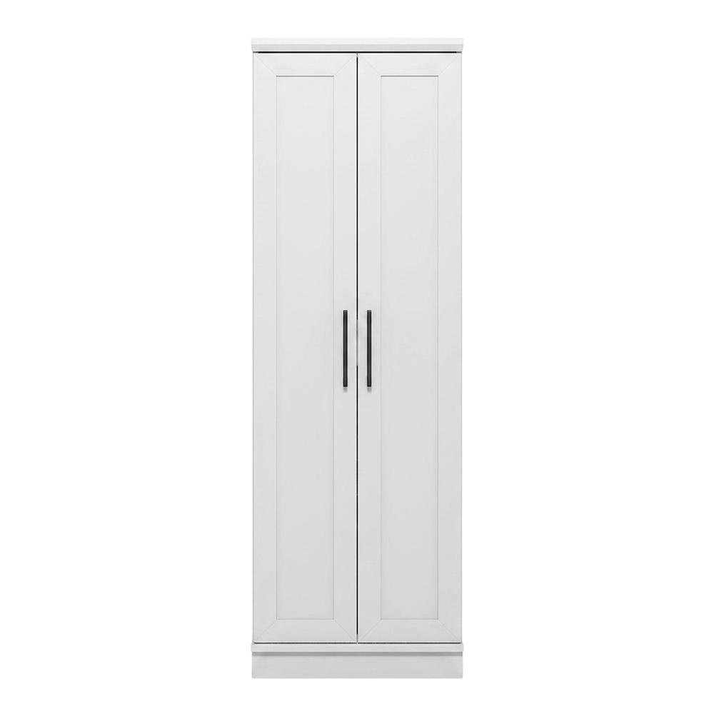 White Tall Multipurpose Storage Cabinet, Pantry Tower. Picture 4
