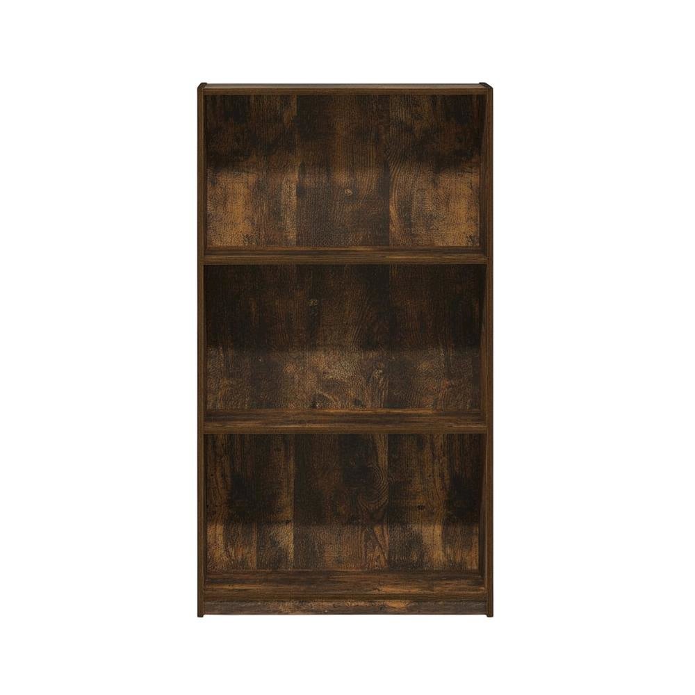 Wooden bookcase with minimalist design and sturdy construction. Picture 4
