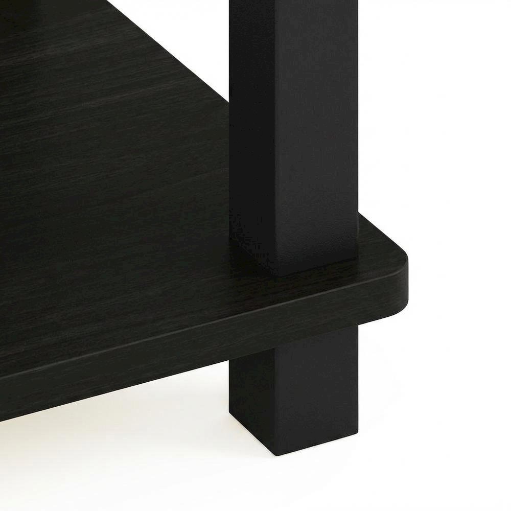 Small Espresso/Black End Table for Compact Living Spaces. Picture 6