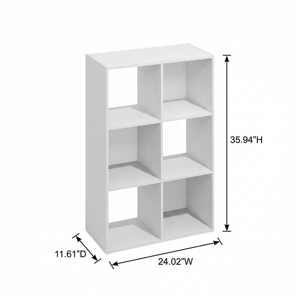 Wooden Bookcase with Engineered Wood Finish for Modern Storage. Picture 7