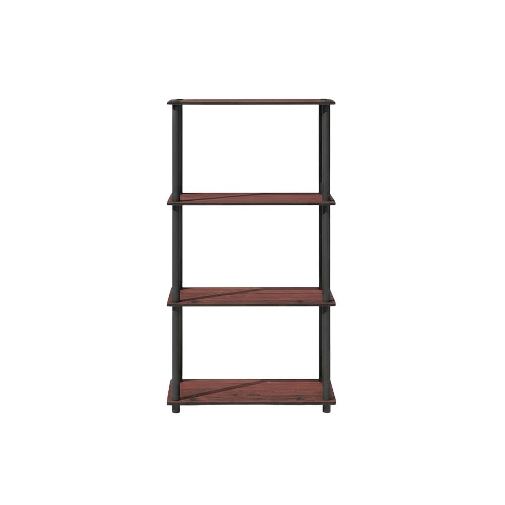 Wood bookcase in finish with a sleek, modern design for versatile storage. Picture 4