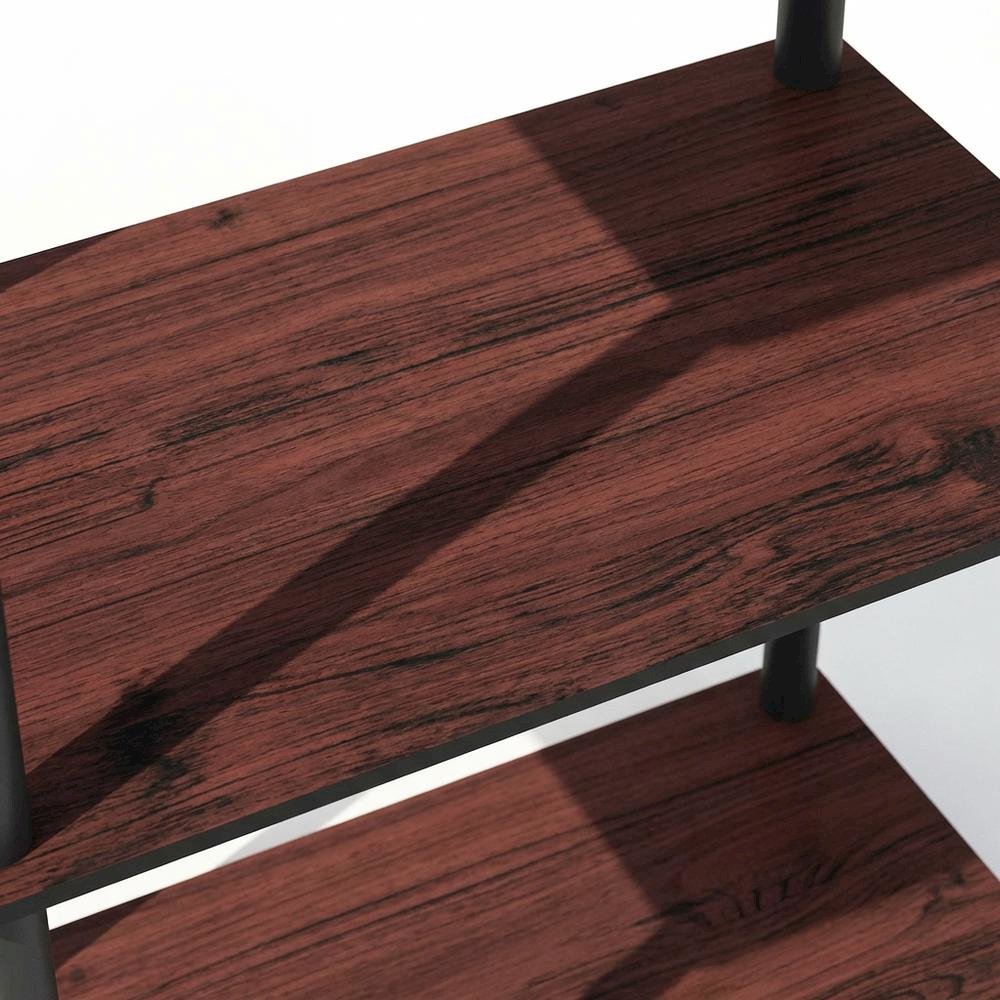 Wood bookcase in finish with a sleek, modern design for versatile storage. Picture 5
