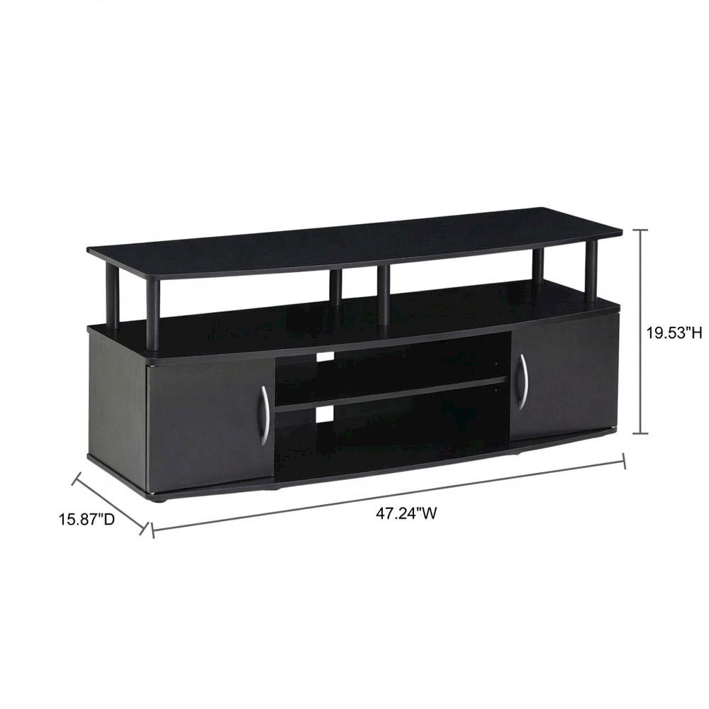 Contemporary Large Entertainment Center for Up to 50-In TV with Storage. Picture 7