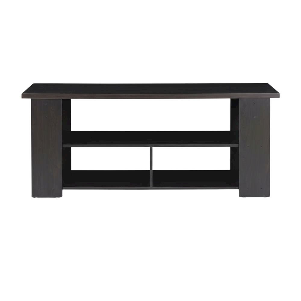 Espresso TV Stand for Up to 50-Inch with Composite Wood Finish. Picture 4