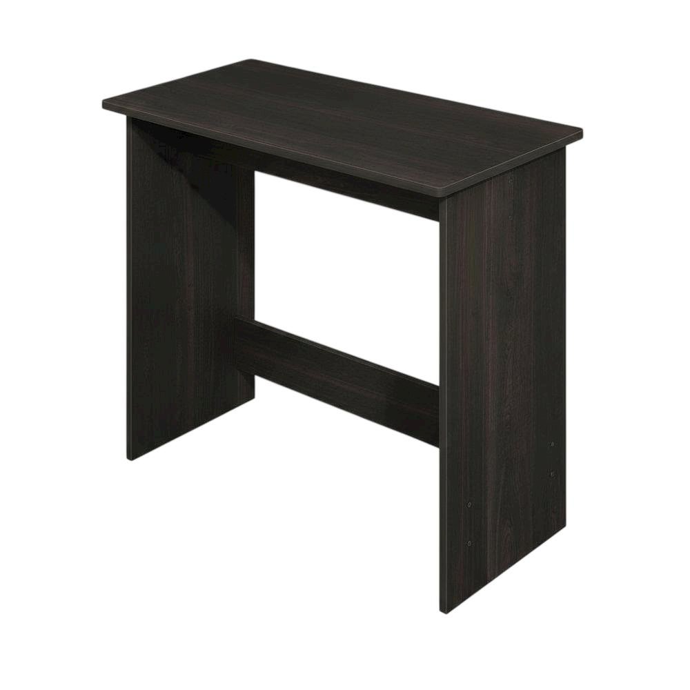 Black Espresso Computer Desk With Modern Workspace Design
