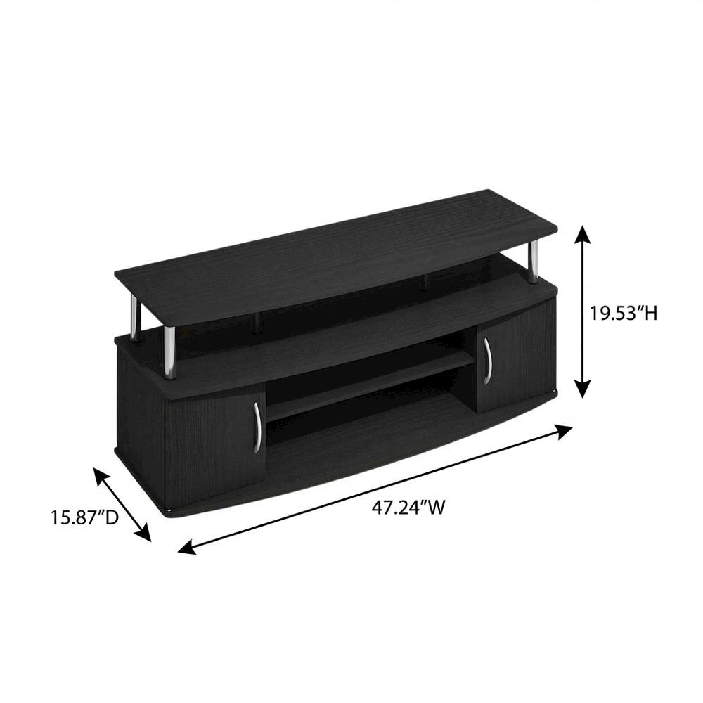 Dark Americano Large Entertainment Center for TVs up to 55 inches. Picture 7