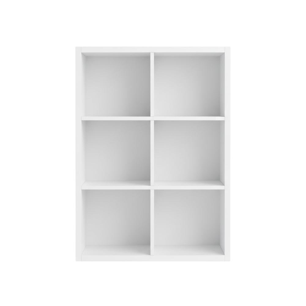 Wooden Bookcase with Engineered Wood Finish for Modern Storage. Picture 4