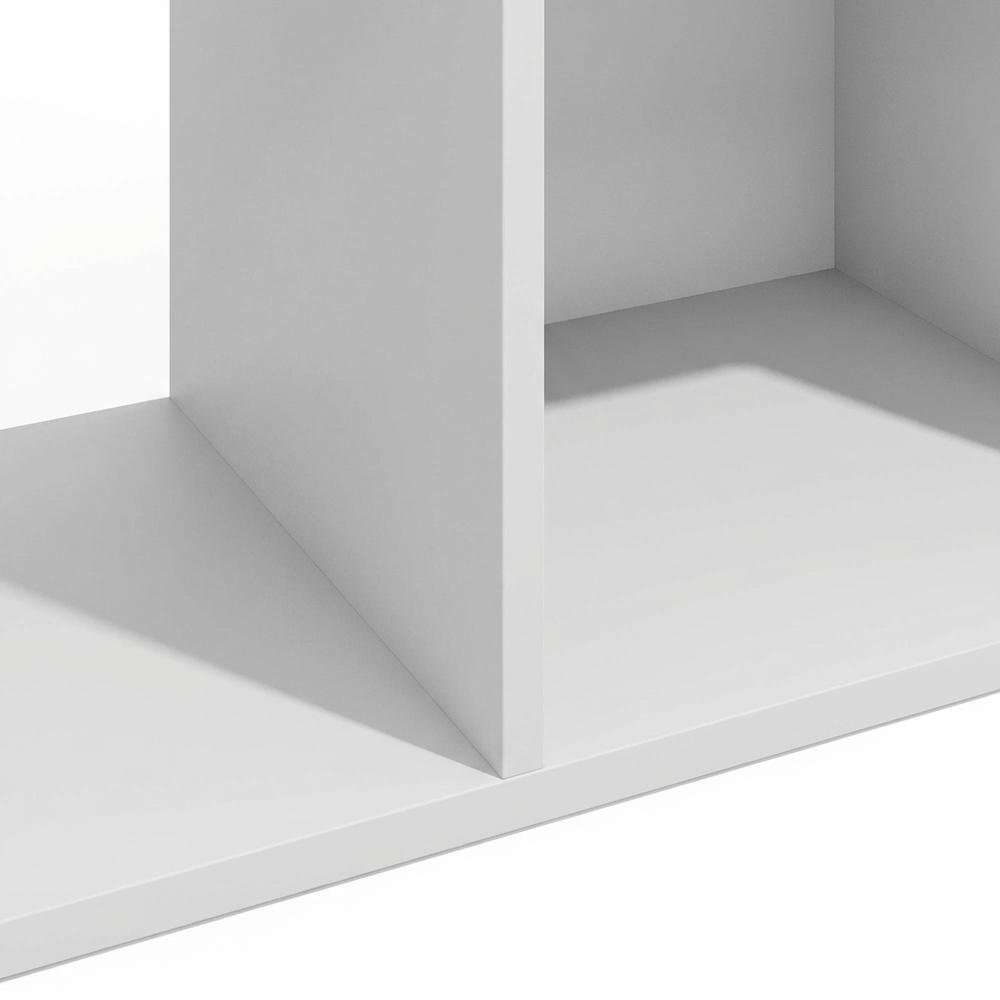 Wooden Bookcase with Engineered Wood Finish for Modern Storage. Picture 6