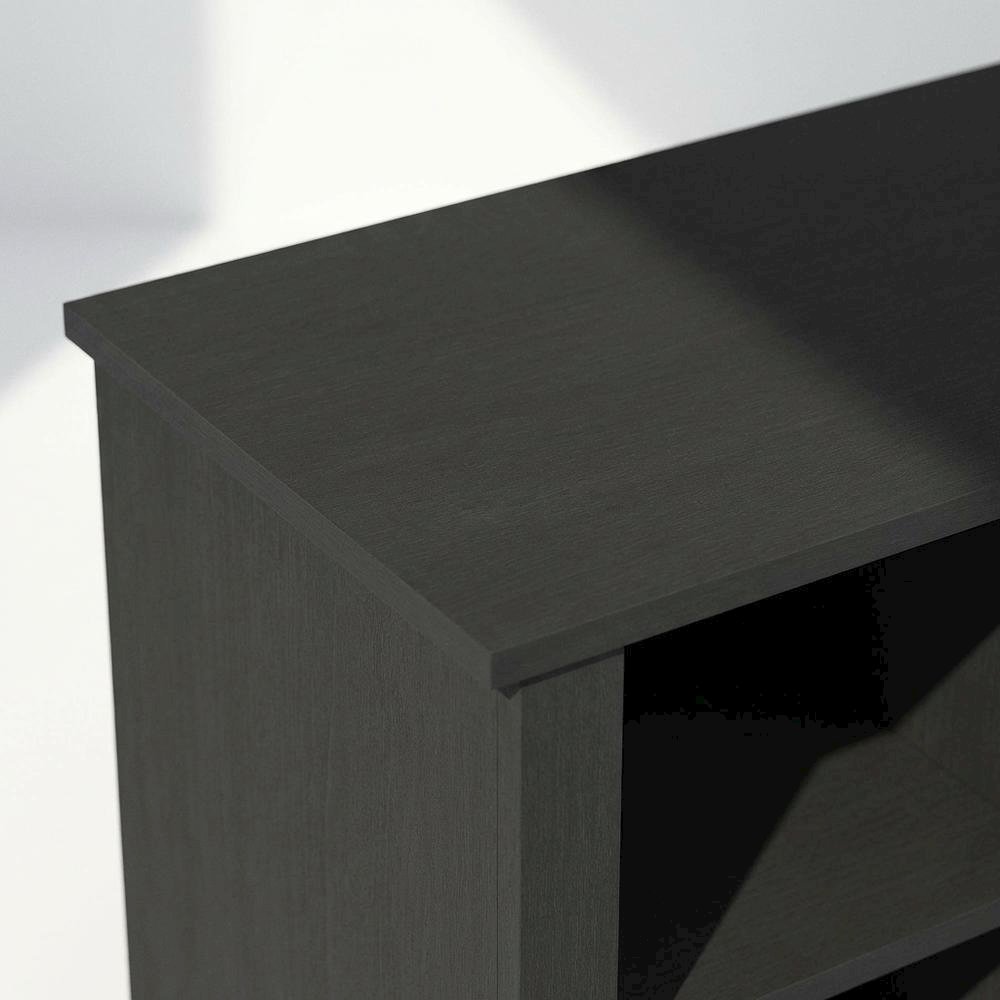 Brown Electric Fireplace TV Stand with Storage for 55 Inch Screens. Picture 5