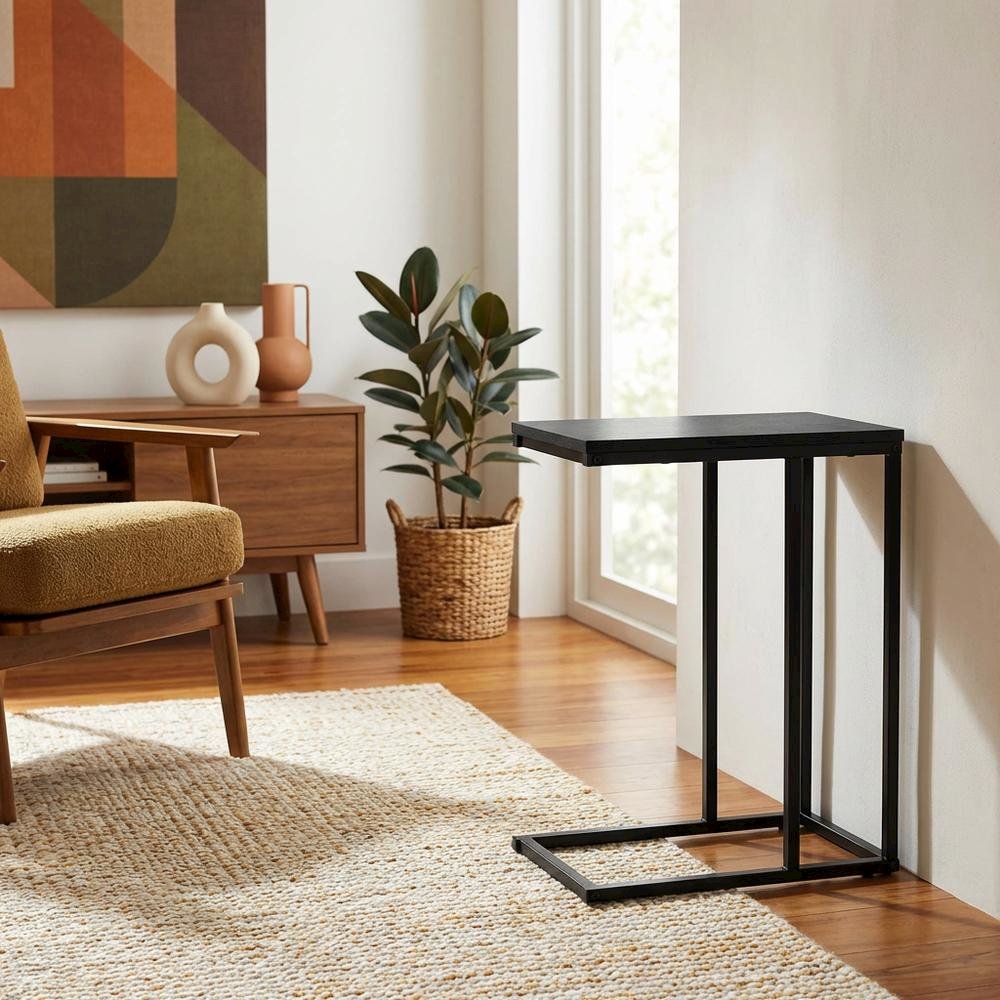 Americano, Side Table, Quality Build, Durable Wood Frame. Picture 3