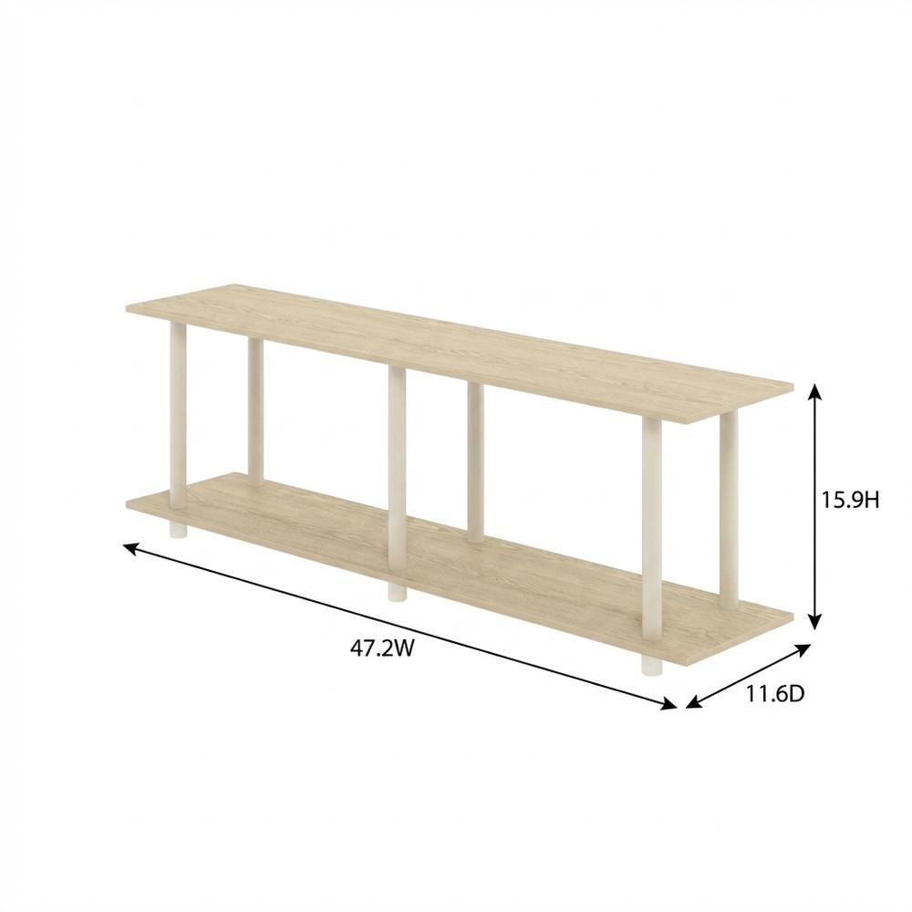 Bauhaus Oak, Side Table, Quality Build, Durable Wood Frame. Picture 7