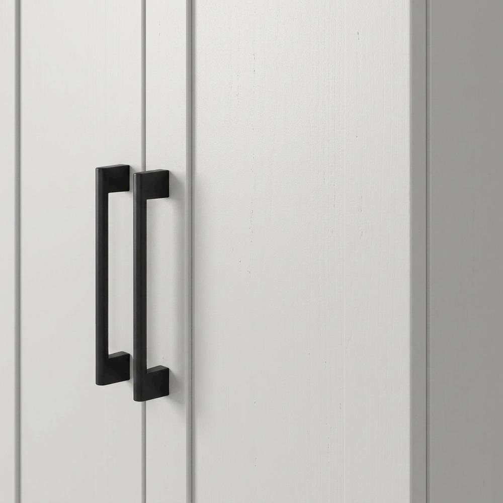 White Tall Multipurpose Storage Cabinet, Pantry Tower. Picture 6