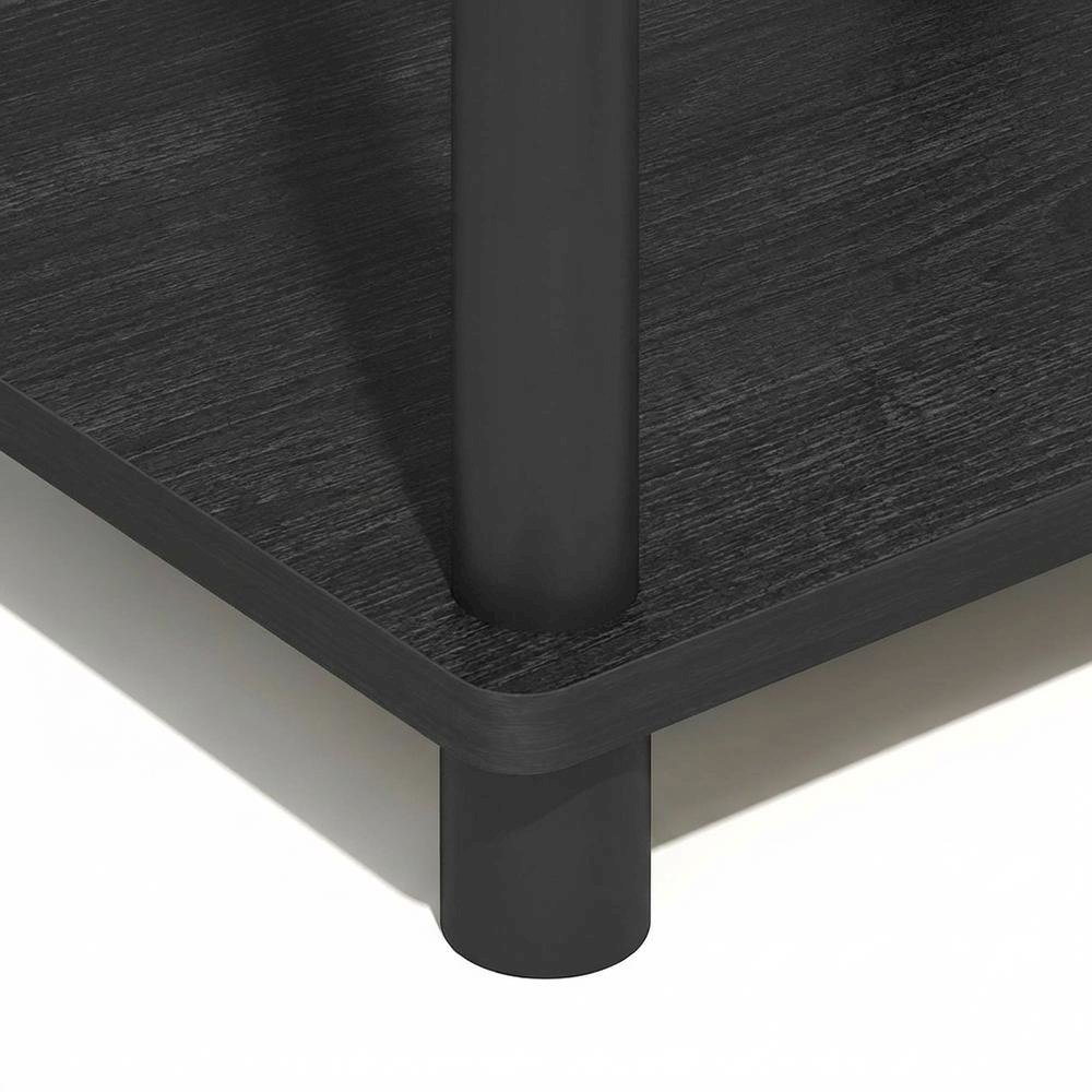 Dark Americano 3-Tier End Table with Modern Nightstand Design. Picture 6