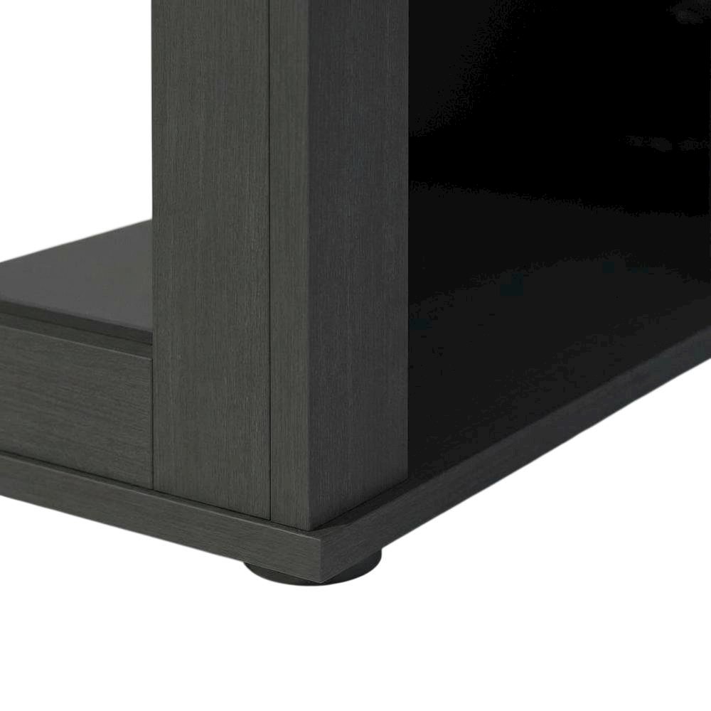 Brown Electric Fireplace TV Stand with Storage for 55 Inch Screens. Picture 6