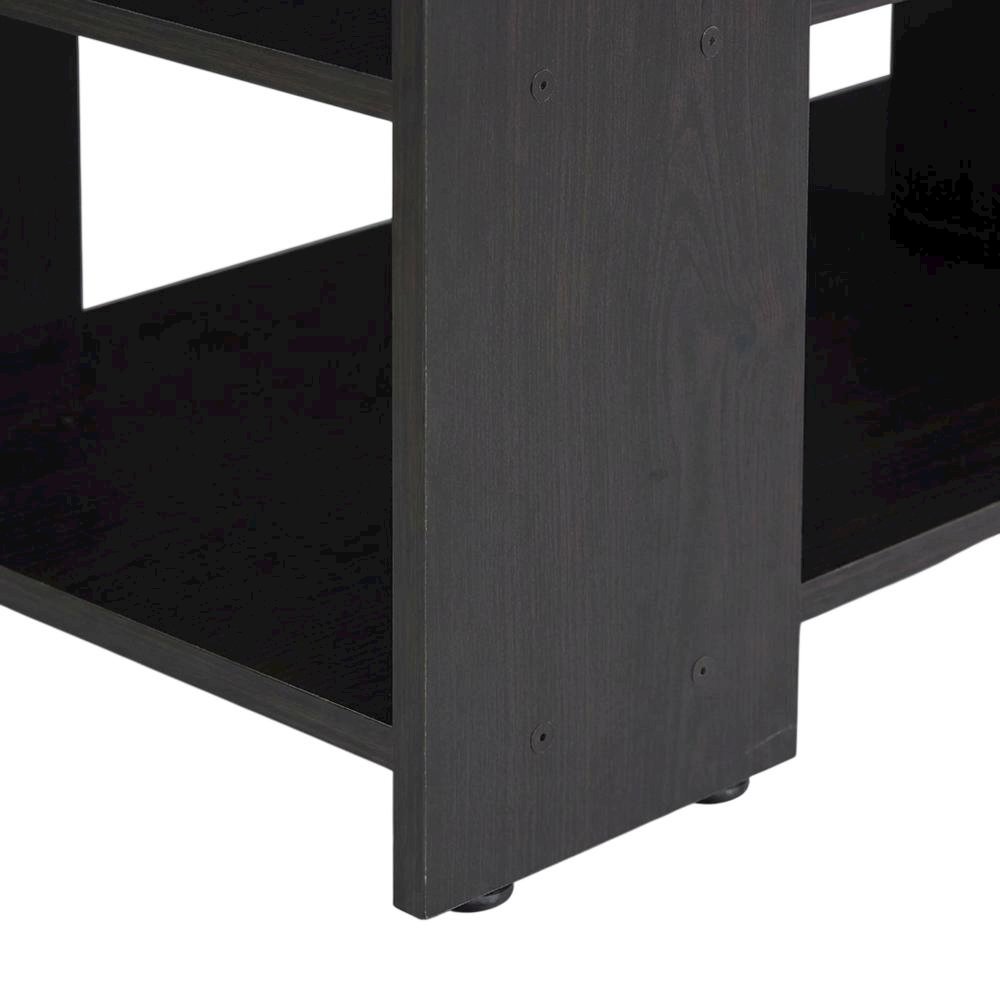 Espresso TV Stand for Up to 50-Inch with Composite Wood Finish. Picture 6