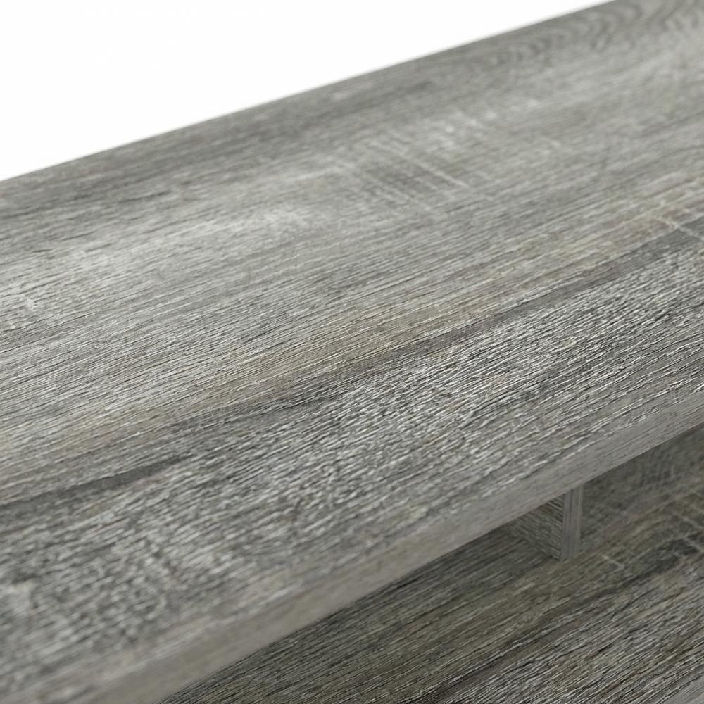 French Oak Grey TV Stand with Fireplace for Up to 55-Inch Screens. Picture 5