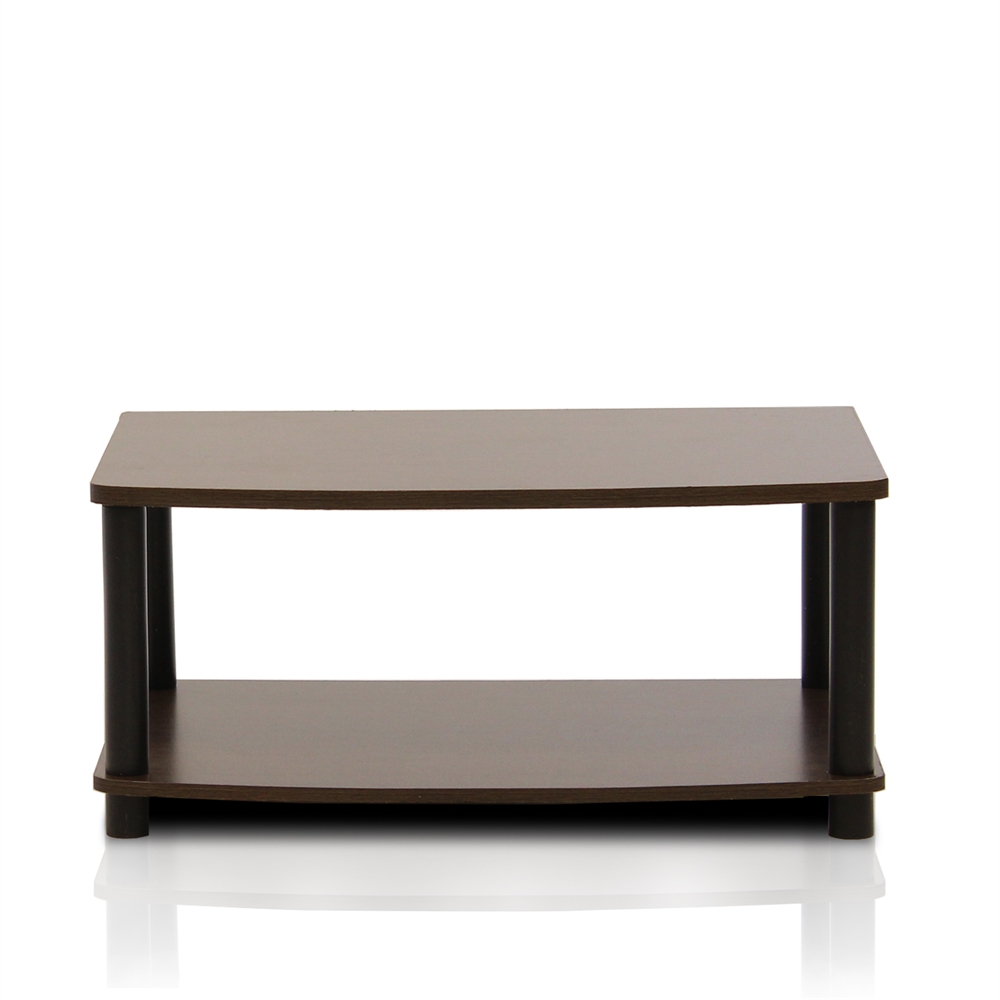 Turn-N-Tube No Tools 2-Tier Elevated TV Stands. Picture 1