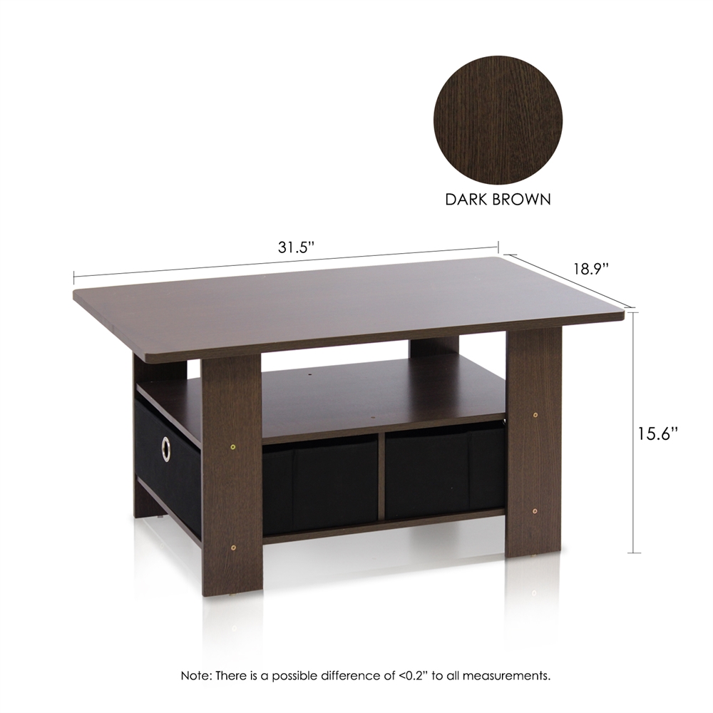 Coffee Table w/Bin Drawer. Picture 3