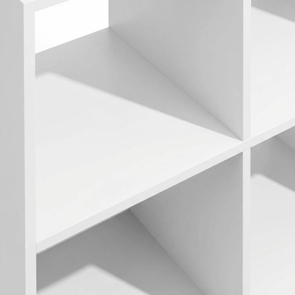 Wooden Bookcase with Engineered Wood Finish for Modern Storage. Picture 5