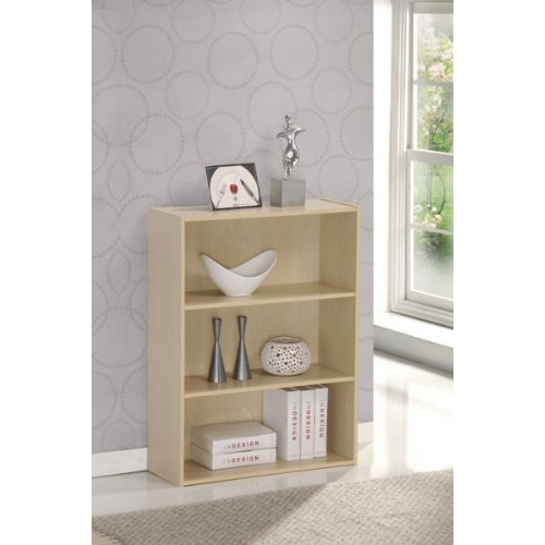 Pasir 3 Tier Open Shelf, Steam Beech. Picture 3