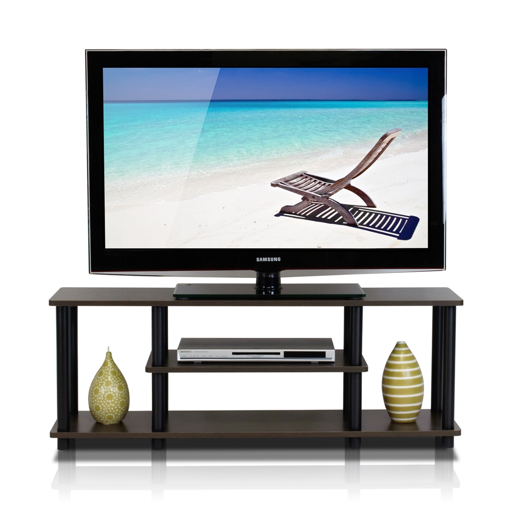 Turn-N-Tube No Tools 3-Tier Entertainment TV Stands. Picture 3