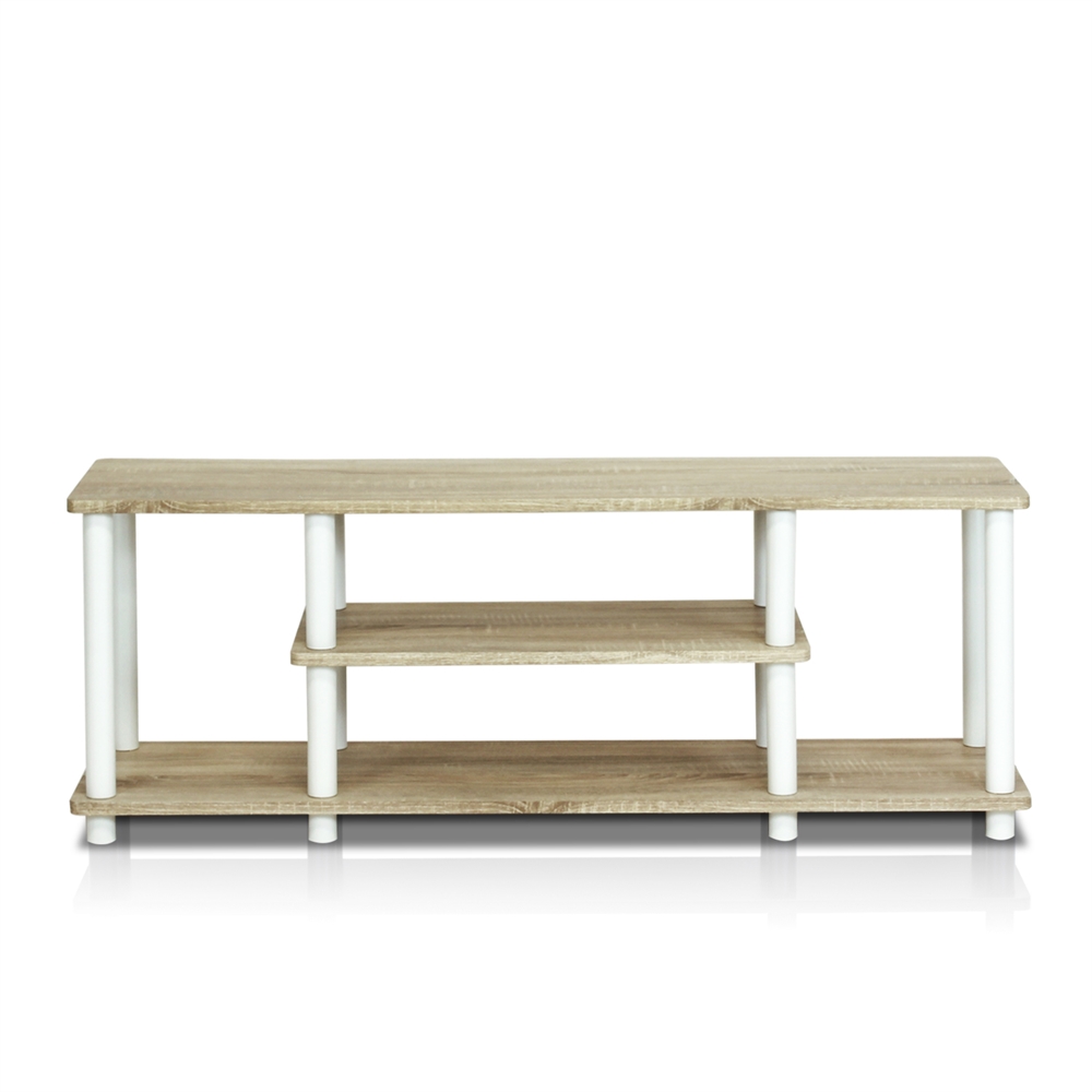 Turn-N-Tube No Tools 3D 3-Tier Entertainment TV Stands. Picture 1