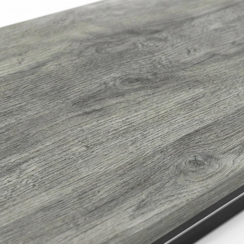 Modern TV Stand for 50 Inch TVs in French Oak Grey with Composite Wood Finish. Picture 5