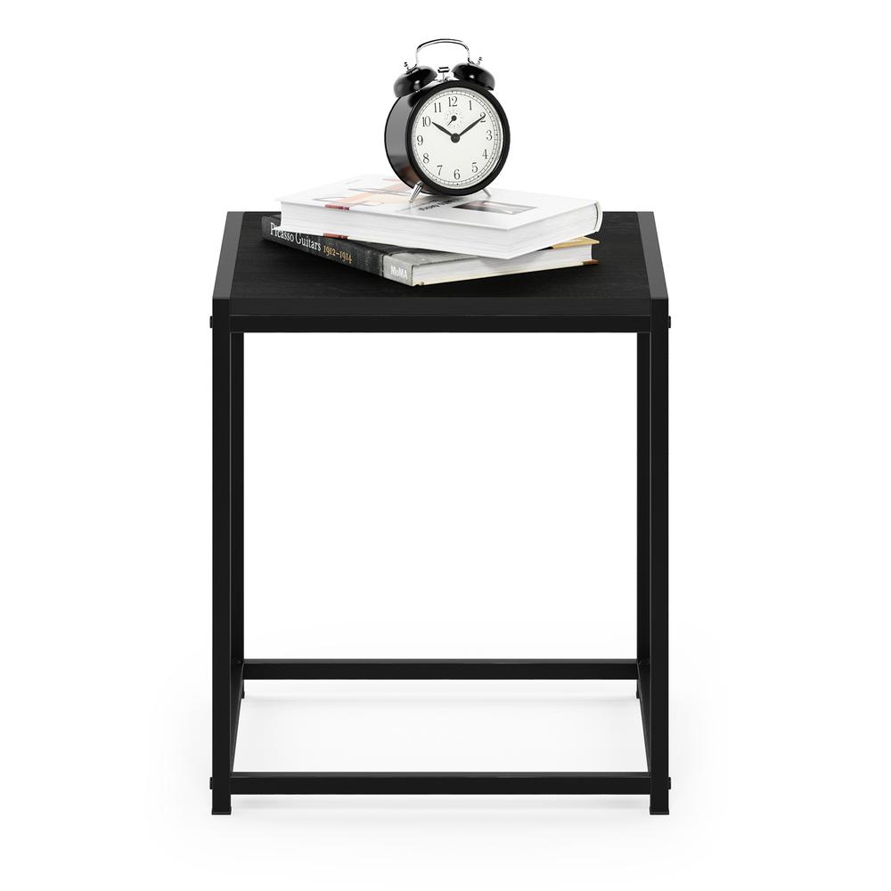 Furinno Camnus Modern Living End Table, Americano. Picture 5