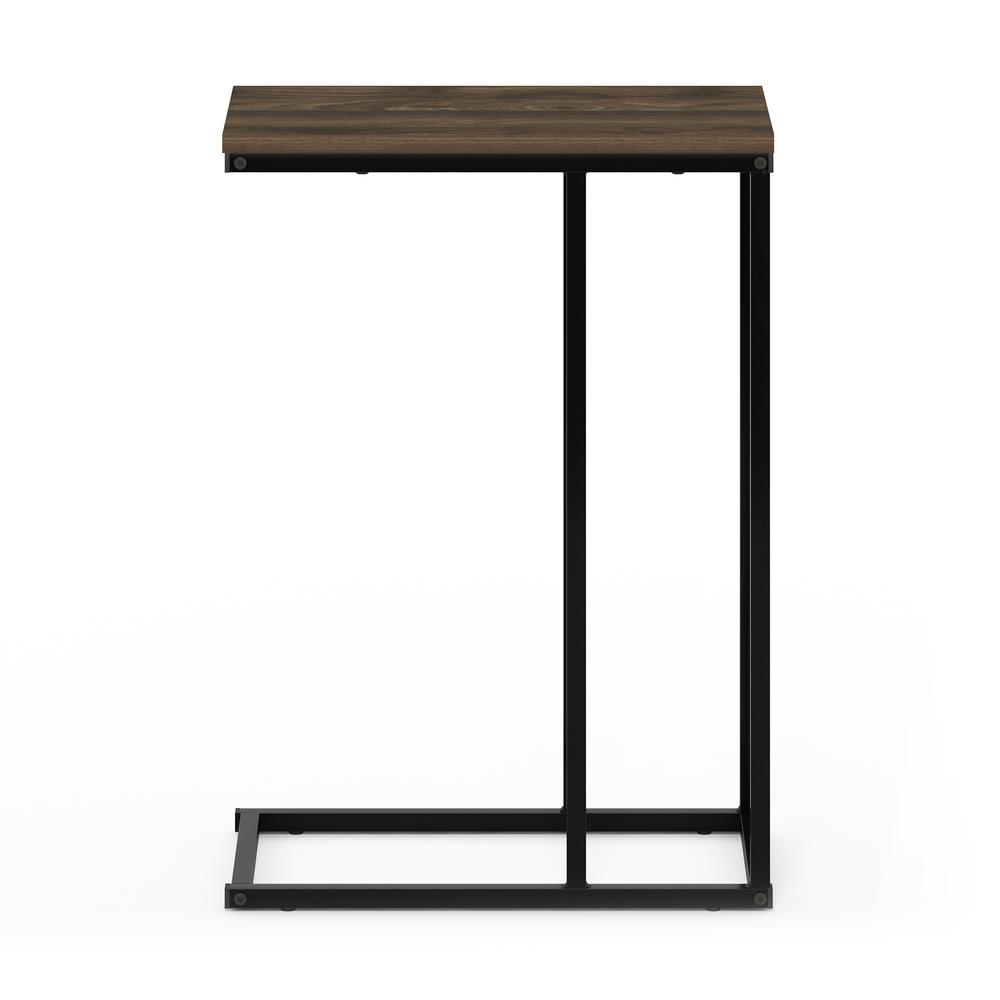 Furinno Camnus Modern Living Sofa Side Table, Columbia Walnut. Picture 3