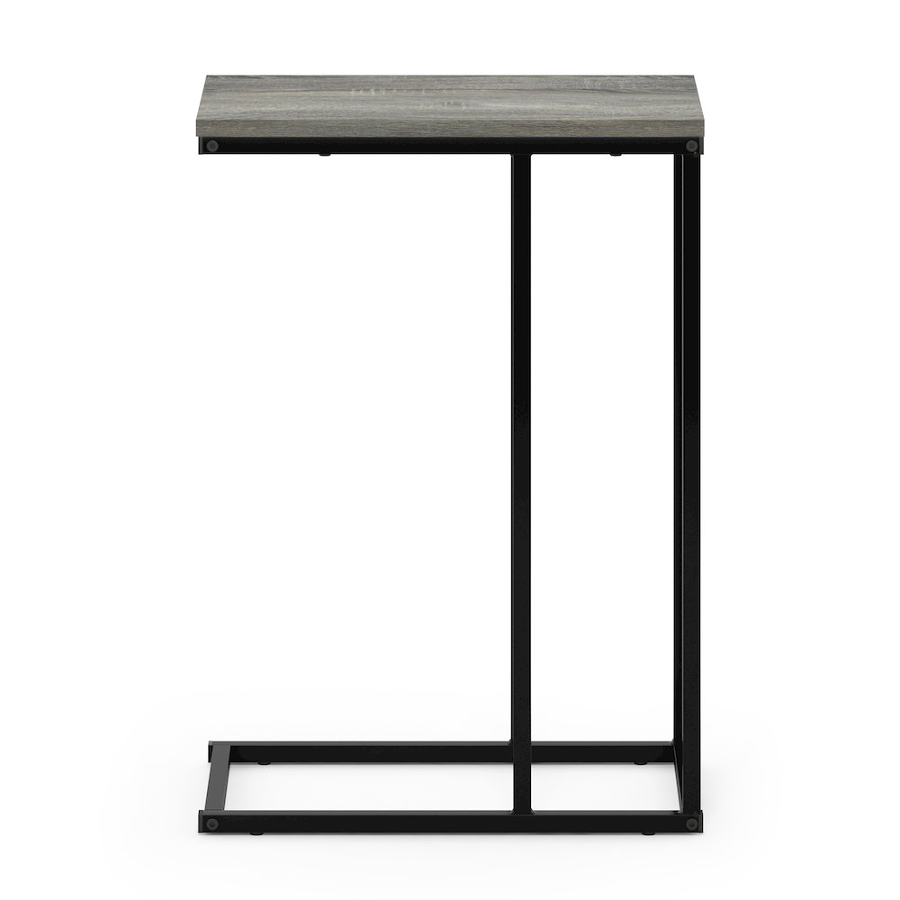 Furinno Camnus Modern Living Sofa Side Table, French Oak Grey. Picture 3